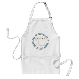 Tablier Laisser la neige Tshirts et cadeaux de vacances