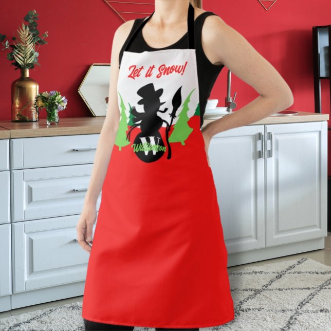 Tablier Laisser l'aire de neige (Créateur téléchargé)