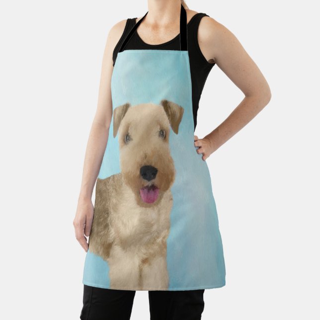 Tablier Lakeland Terrier Peinture - Cute Original Chien Ar (Insitu)