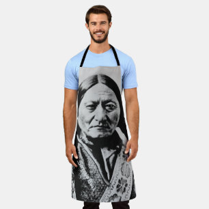 Tablier Lakota Chef Abandon : assis Bull Fort Buford
