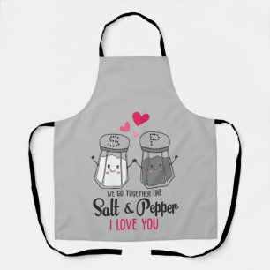 Tablier L'Amour Du Sel Et Du Poivre