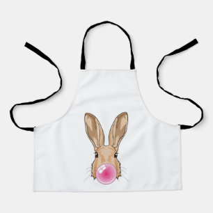 Tablier Lapin avec gomme à mâcher
