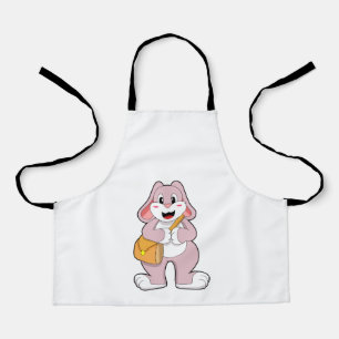 Tablier Lapin comme randonneur avec sac