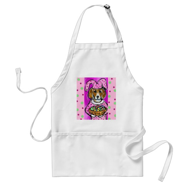 TABLIER LAPIN DE PÂQUES (Devant)