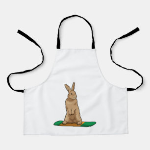Tablier Lapin en Snowboard avec Snowboard