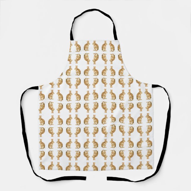 Tablier Lapin Fluffy - (Recto)