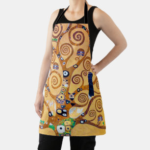 Tablier L'arbre de vie (détail), Klimt