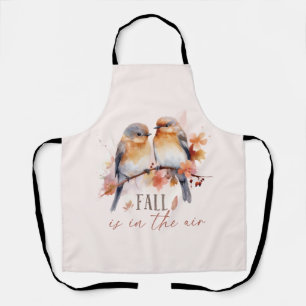 Tablier L'Automne Est Dans L'Air - Beaux Oiseaux Et Feuill