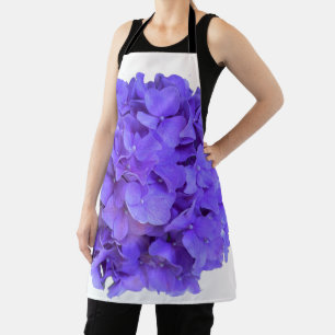 Tablier Lavande lilas violet Hydrangeas violet Fleurs