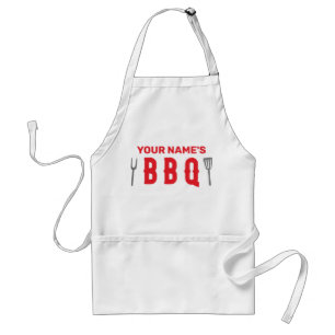 Tablier Le barbecue de votre nom
