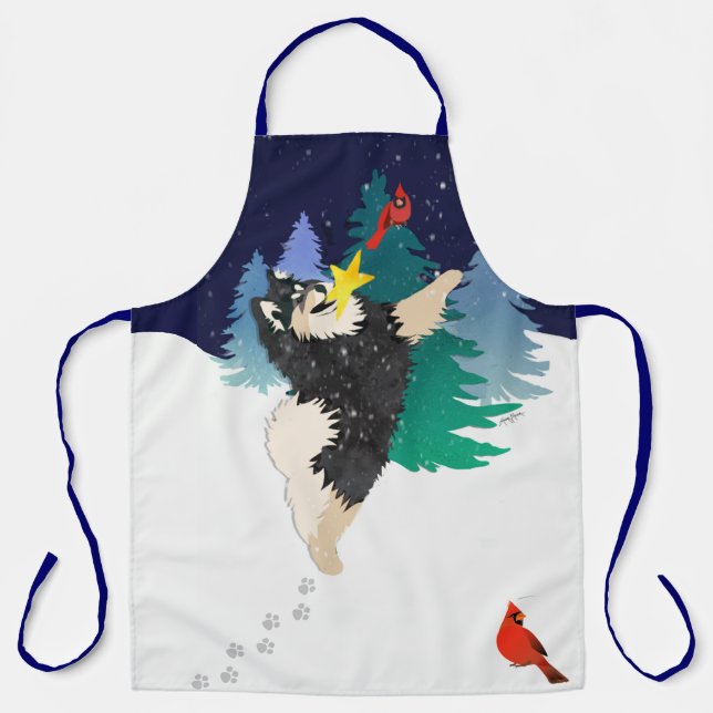 Tablier LE CELESTIEL - LAPHONIE FINLANDAISE - Apron (Recto)