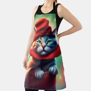Tablier le chat sorcier