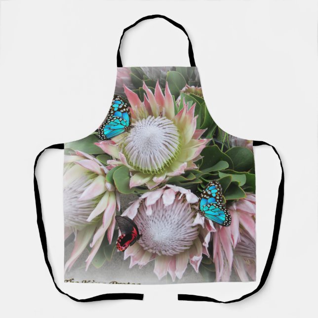 Tablier Le Débardeur tout-en-impression King Protea (Recto)