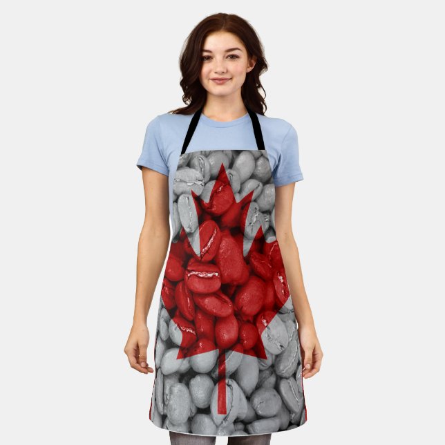 Tablier Le drapeau du Canada (Porté)