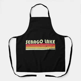 Tablier LE LAC DE SEBAGO MAINE Pêche Camping
