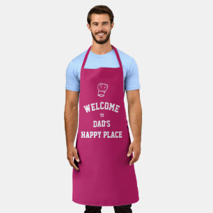 Tablier LE LIEU HEUREUX DE PÈRE   Chef Casquette   PINK pe