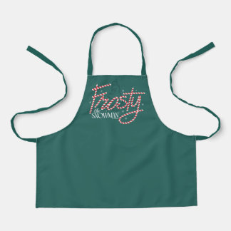 Tablier Le logo du Sucre de canne Snowman Frosty