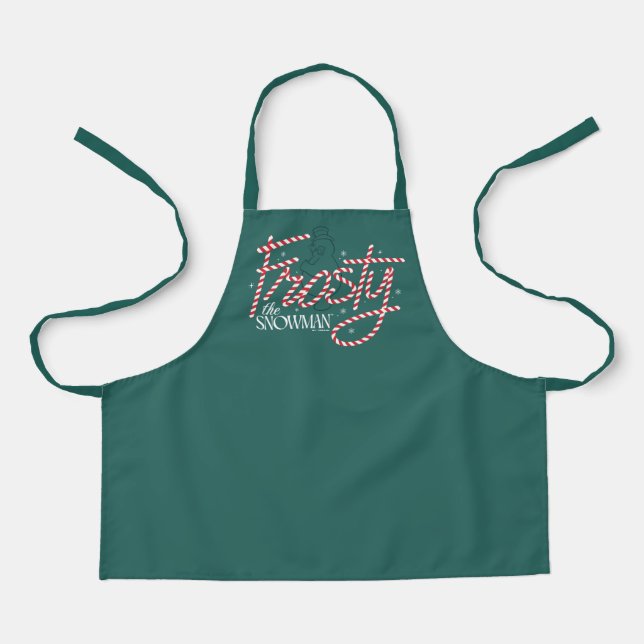 Tablier Le logo du Sucre de canne Snowman Frosty (Recto)