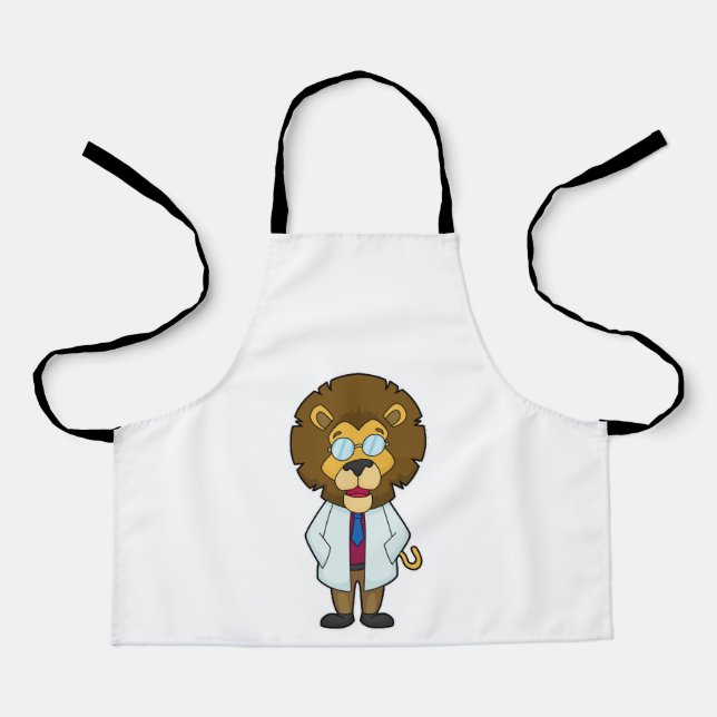 Tablier Le manteau du docteur Lion (Recto)