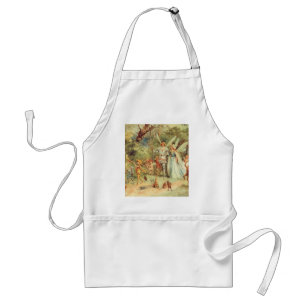 Tablier Le Mariage de Thumbelina et du Prince, Contes de F