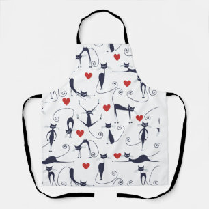 Tablier Le monde de l'amour des chats