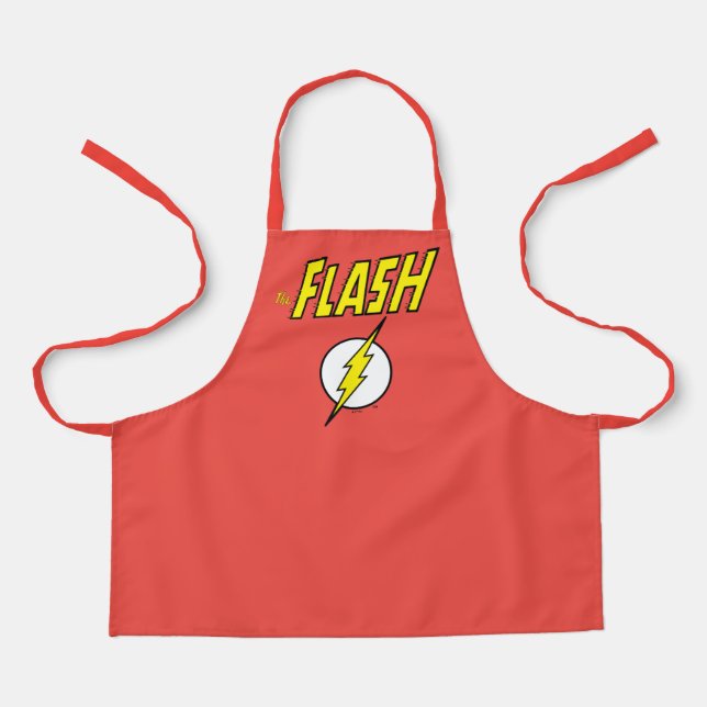 Tablier Le nom Flash et logo d'éclair (Recto)
