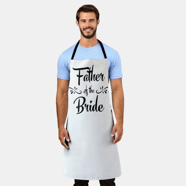 Tablier Le père de la mariée Dîner Mariage amusant (Porté)