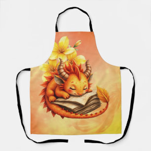 Tablier Le petit dragon mystique. 
