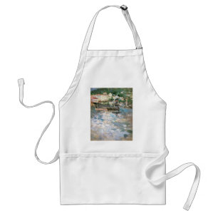 Tablier Le Port, Nice par Berthe Morisot, Vintage Fine Art