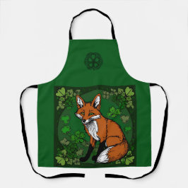 Tablier Le renard et les Shamrocks