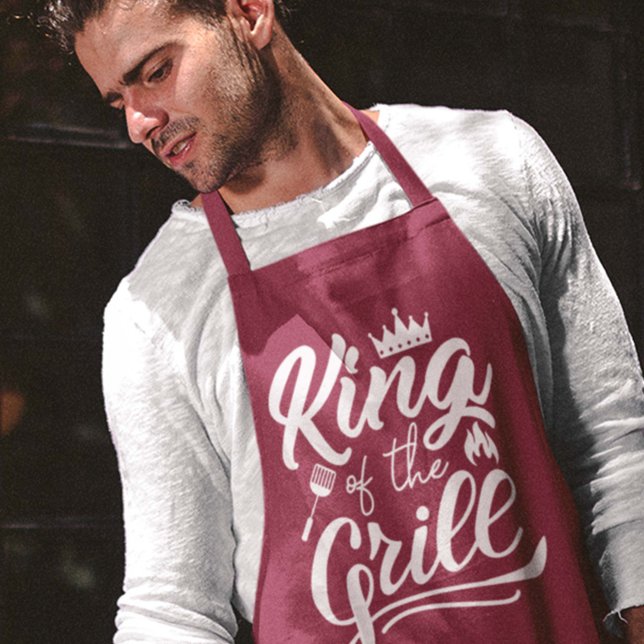 Tablier Le Roi Du Grill Apron (Créateur téléchargé)