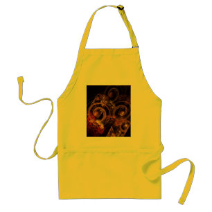 Tablier Le son de la musique Art Abstrait Apron