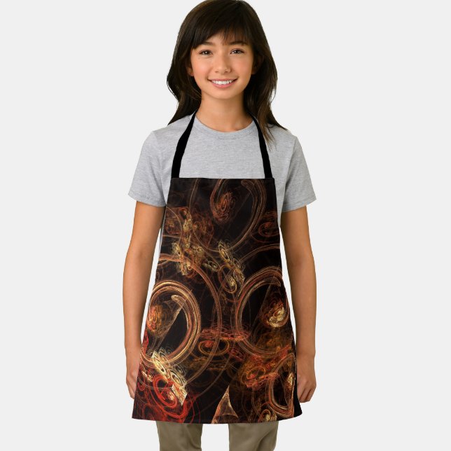 Tablier Le son de la musique Art Abstrait Apron (Insitu)