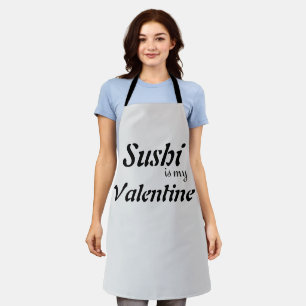 Tablier Le Sushi Est Ma Saint Valentin