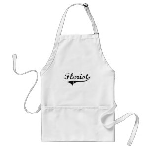 Tablier Le travail de professionnel de fleuriste