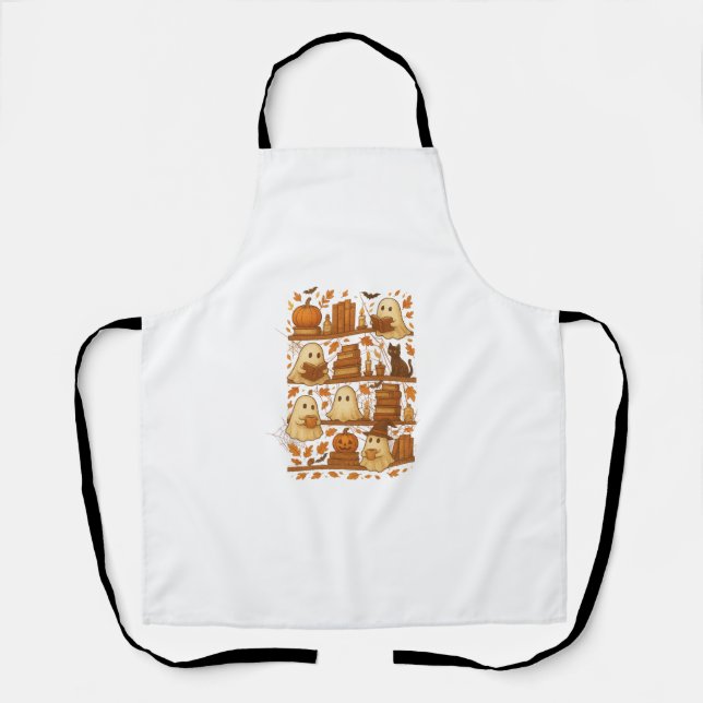 Tablier Lecture de Halloween Ghost Lover (Recto)