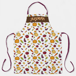 Tablier Légumes en santé "Tout sur papier"