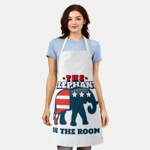Tablier L'éléphant dans la chambre