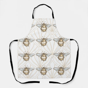 Tablier Les abeilles de miel Vintages AOP Kitchen Apron