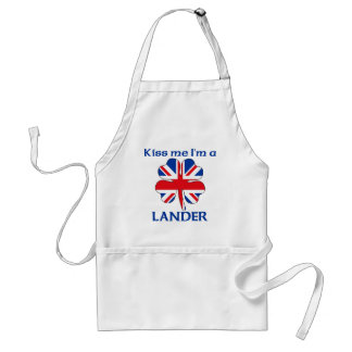 Tablier Les Anglais personnalisés m'embrassent que je suis