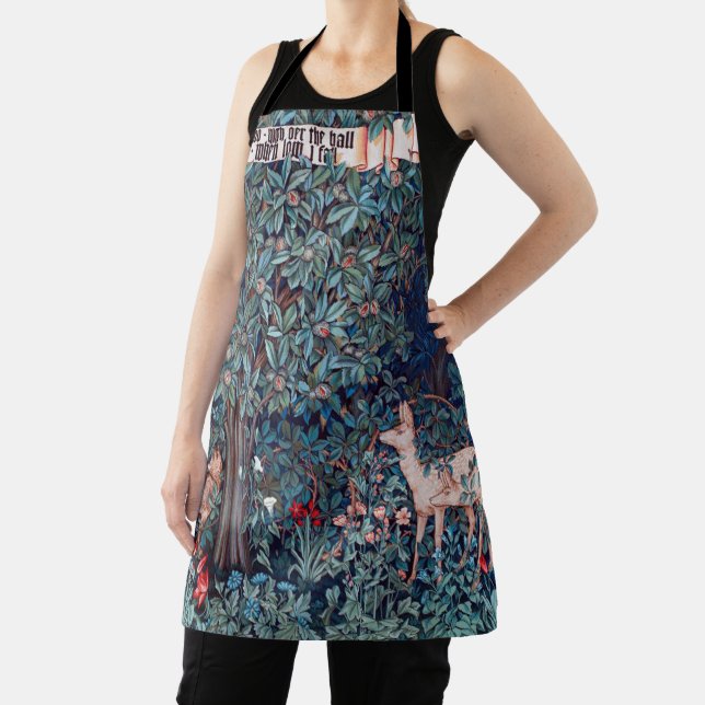 Tablier Les animaux dans la forêt, William Morris (Insitu)