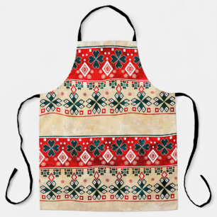 Tablier Les boho ethniques grondent le vieux motif. Impres