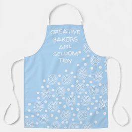 Tablier Les boulangers créatifs sont rarement Tidy Pastel