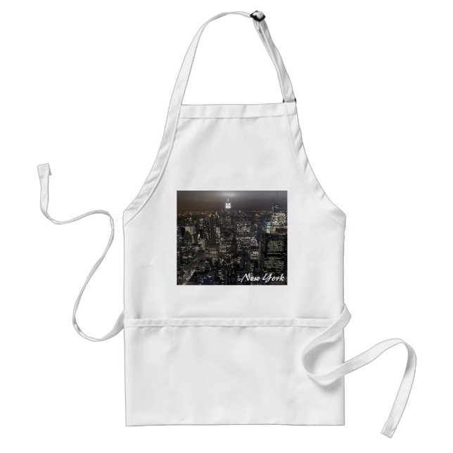 Tablier Les cadeaux du cuisinier de souvenirs de New York (Devant)