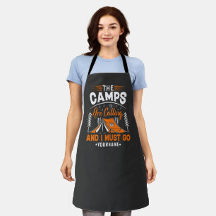 Tablier Les Camps Appelent Et Je Dois Y Aller