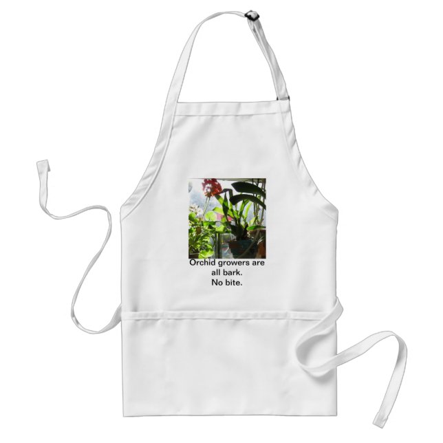 Tablier Les cultivateurs d'orchidée sont toute l'écorce - (Devant)