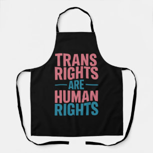 Tablier Les droits trans sont des droits de l'homme Fierté