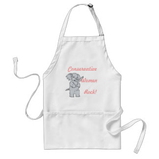 Tablier Les femmes conservatrices Rock Apron