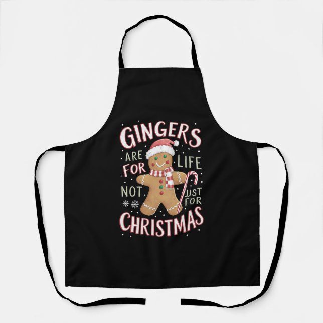 Tablier Les Gingers Sont Pour La Vie Pas Seulement Pour No (Recto)