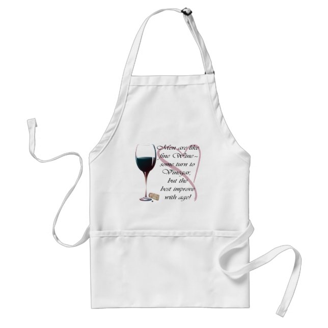 Tablier Les hommes sont comme les cadeaux humoristiques de (Devant)